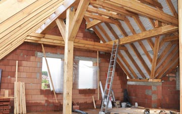 Walton St Mary attic trusses